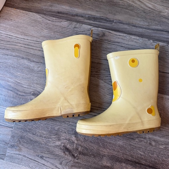 Coco Village Kids Yellow Atari Rain Boots size 1 - Picture 5 of 8
